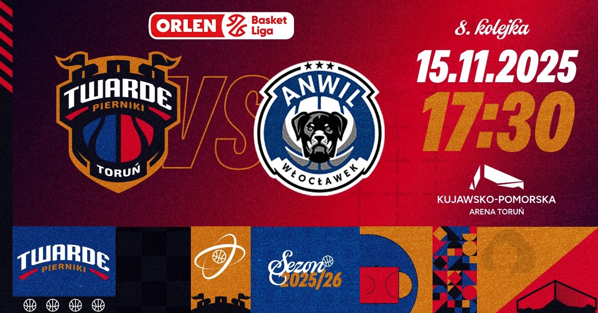 Arriva Lotto Twarde Pierniki Toruń vs Anwil Włocławek