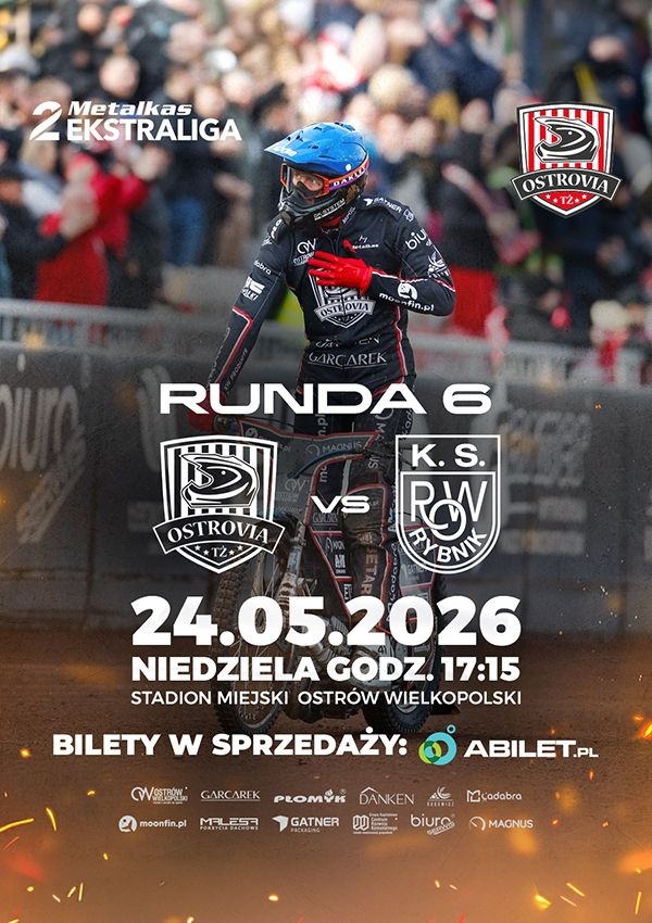 Bilety Moonfin Magnus Ostrów Wielkopolski vs INNPRO ROW Rybnik